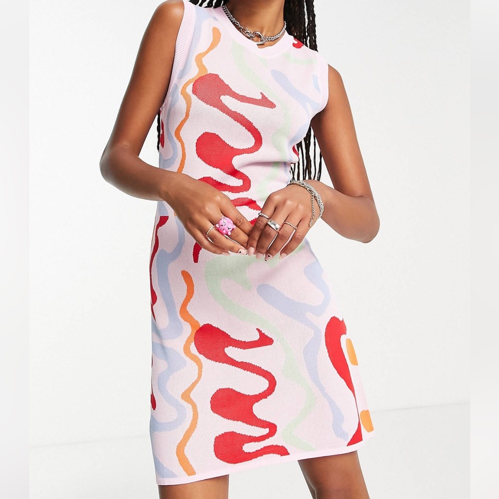 Urban Revivo Knit Fitted Mini Dress